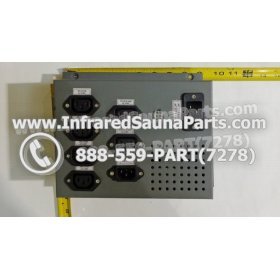 COMPLETE CONTROL POWER BOX WITH CONTROL PANEL - COMPLETE CONTROL POWER BOX CLEARLIGHT INFRARED SAUNA 110v 120v WITH ONE CONTROL PANEL 5