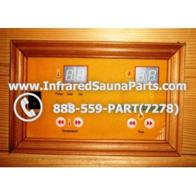 FACE PLATES - FACEPLATE FOR CIRCUIT BOARD VIDAL  INFRARED SAUNA 10J0460 2