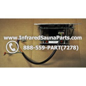 CIRCUIT BOARDS WITH  FACE PLATES - CIRCUIT BOARD WITH FACE PLATE NIRVANA SAUNAS SN 20051124279 AND REMOTE CONTROL 11