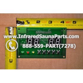 CIRCUIT BOARDS WITH  FACE PLATES - CIRCUIT BOARD WITH FACEPLATE ZENAWAKENING INFRARED SAUNA  WSP4 3