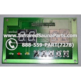 CIRCUIT BOARDS WITH  FACE PLATES - CIRCUIT BOARD WITH FACEPLATE VIDAL INFRARED SAUNA  WSP4 5