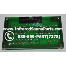 CIRCUIT BOARDS WITH  FACE PLATES - CIRCUIT BOARD WITH FACEPLATE ZENAWAKENING INFRARED SAUNA  WSP4 6