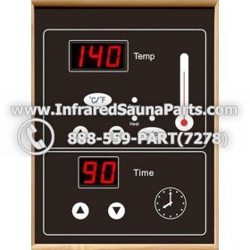 CIRCUIT BOARDS WITH  FACE PLATES - CIRCUIT BOARD WITH FACE PLATE BAMXSAUNA  INFRARED SAUNA 12092007 AUTO ON  OFF SWITCH 1