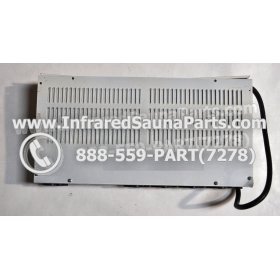 COMPLETE CONTROL POWER BOX WITH CONTROL PANEL - COMPLETE CONTROL POWER BOX PRECISION THERAPY INFRARED SAUNA STYLE 1 WITH ONE CONTROL PANEL 2