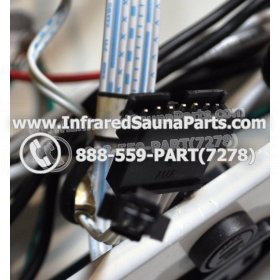 COMPLETE CONTROL POWER BOX WITH CONTROL PANEL - COMPLETE CONTROL POWER BOX LUX INFRARED SAUNA STYLE 1 WITH ONE CONTROL PANEL 13