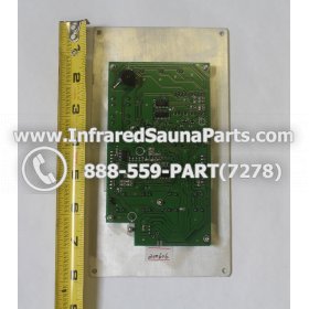 CIRCUIT BOARDS WITH  FACE PLATES - CIRCUIT BOARD WITH FACEPLATE 2P0050FDA0 FOR INFINITY INFRARED SAUNA MAIN 7
