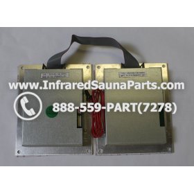 CIRCUIT BOARDS WITH  FACE PLATES - CIRCUIT BOARD WITH FACEPLATE FOR CLEARLIGHT INFRARED SAUNA MODEL HM-PCS1(REV.B) COMBO SET OF TWO 4