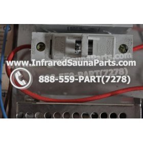 COMPLETE CONTROL POWER BOX 220V / 240V - COMPLETE CONTROL POWER BOX  220V / 240V HYDRA INFRARED SAUNA STYLE 7 11