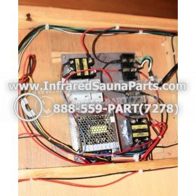 COMPLETE CONTROL POWER BOX 220V / 240V - COMPLETE CONTROL POWER BOX  220V / 240V HYDRA INFRARED SAUNA STYLE 7 14