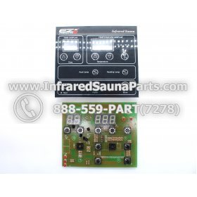 CIRCUIT BOARDS WITH  FACE PLATES - CIRCUIT BOARDS WITH FACE PLATES - YX22284-2   (9 BUTTONS)   PIN-16 1