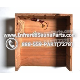 WOOD STEREO HOUSINGS - HEMLOCK WOOD STEREO COVER WITH LED LIGHT STYLE 1 3