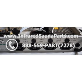 COMPLETE CONTROL POWER BOX WITH CONTROL PANEL - COMPLETE CONTROL POWER BOX MASTERSAUNA INFRARED SAUNA STYLE 1 WITH ONE CONTROL PANEL 13