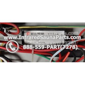 COMPLETE CONTROL POWER BOX WITH CONTROL PANEL - COMPLETE CONTROL POWER BOX WASAUNA INFRARED SAUNA STYLE 2 WITH ONE CONTROL PANEL 10