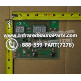 CIRCUIT BOARDS / TOUCH PADS - CIRCUIT BOARD  TOUCHPAD GAIA INFRARED SAUNA SRZHX001 - (10 BUTTONS) 3