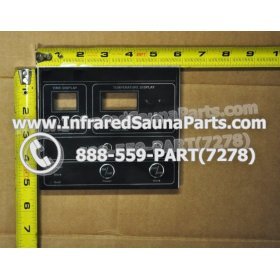 FACE PLATES - FACEPLATE FOR CIRCUIT BOARD YX32764-3 WASAUNA  9 BUTTONS 3