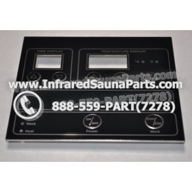 FACE PLATES - FACEPLATE FOR CIRCUIT BOARD YX32764-3 GAIA  8 BUTTONS 5