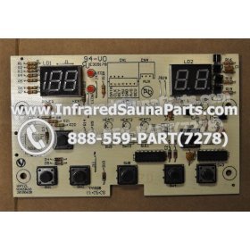 CIRCUIT BOARDS / TOUCH PADS - CIRCUIT BOARD  TOUCHPAD SAUNA SUPPLY WORLD INFRARED SAUNA  WXYZLYCA 23V10 1