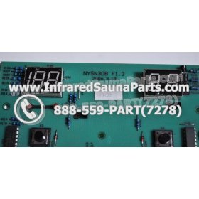 CIRCUIT BOARDS / TOUCH PADS - CIRCUIT BOARD  TOUCHPAD PRECISION THERAPY INFRARED SAUNA NYSN3DB F1.3 WITH WIRE 3