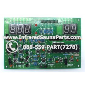 CIRCUIT BOARDS / TOUCH PADS - CIRCUIT BOARD  TOUCHPAD HEALTHLAND INFRARED SAUNA 06S10195 1