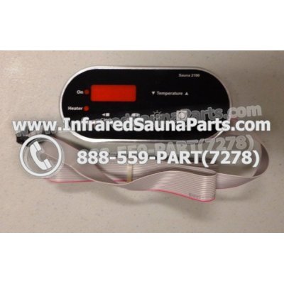 CIRCUIT BOARDS WITH  FACE PLATES - CIRCUIT BOARD WITH FACEPLATE O-SAUNA INFRARED SAUNA BLACK 1