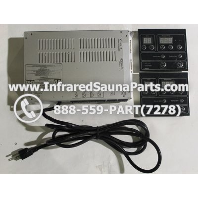 COMPLETE CONTROL POWER BOX WITH CONTROL PANEL - COMPLETE CONTROL POWER BOX JDS-130701441 WITH TWO CONTROL PANEL 1