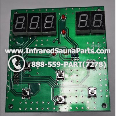 CIRCUIT BOARDS / TOUCH PADS - CIRCUIT BOARD  TOUCHPAD PRECISION THERAPY INFRARED SAUNA 06S085 1