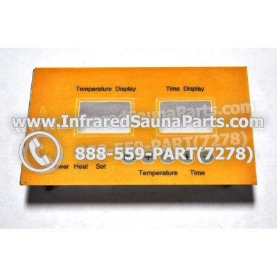FACE PLATES - FACEPLATE FOR CIRCUIT BOARD HOTWIND INFRARED SAUNA  WSP4 1